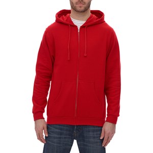 Sweat à Capuche Zippé BOSS Homme - Coton Molletonné, Fermeture Contrastante, Logo Poitrine