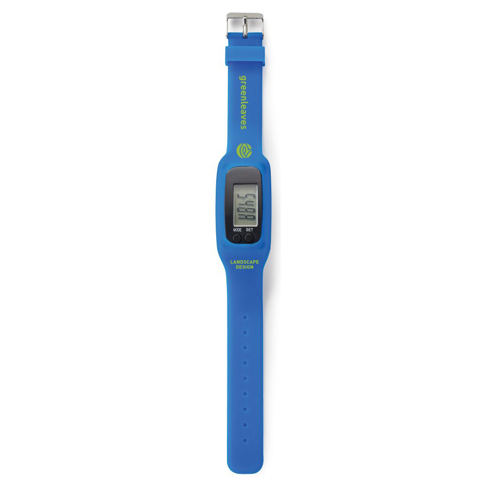 Digital watch hotsell with pedometer