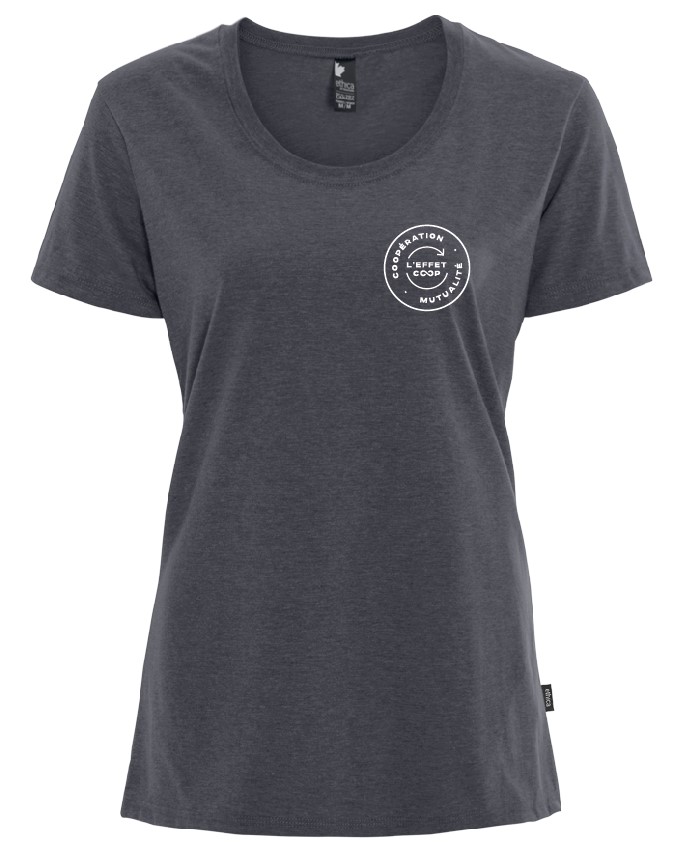 T-shirt à col rond fait au Québec - Femme