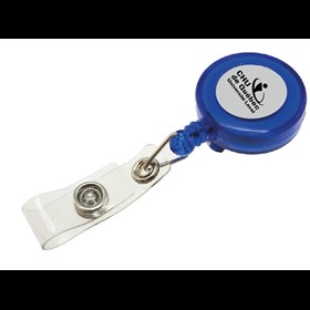 Attache carte d'identité rétractable