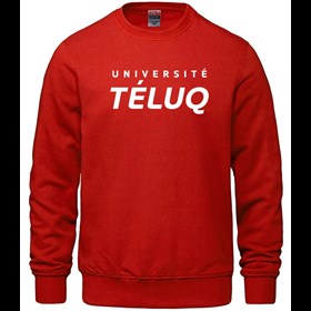 Chandail col rond en  molleton VAULT - Unisexe