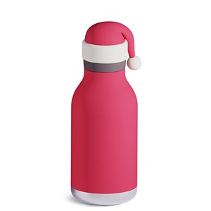 Gourde Isotherme Dinosaure Asobu 460 Ml - Bouteille D'Eau Avec Paille - Inox, Sans BPA, Tête Silicone Amovible